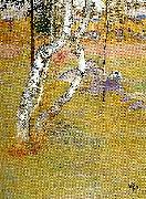 Carl Larsson bjorkarna USA oil painting artist